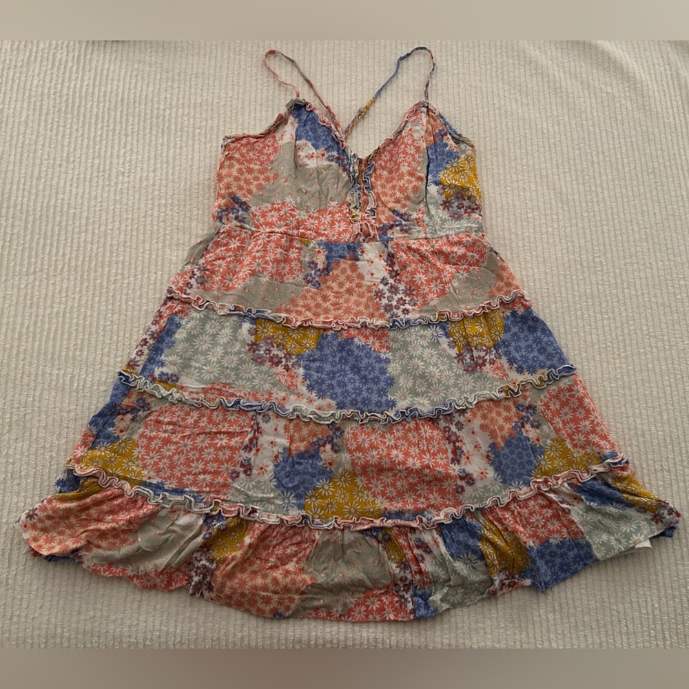 Forever 21 Floral Patched Sundress
